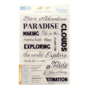 COUTURE CREATIONS -Exploration Stamp Set